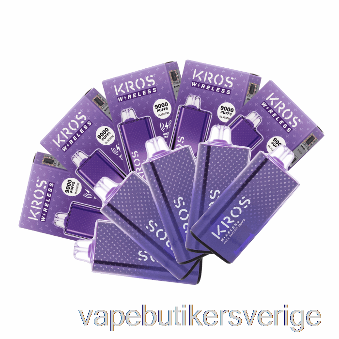 Vape Sverige Kros Trådlös 9000 Engångs (10-pack)